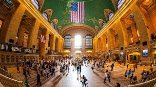 Walking Tour of Grand Central Terminal — New York City 【4K】🇺🇸 [upl. by Kcajyllib]