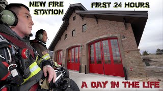 First 24 Hours in a New Fire Station  A Day in the Life [upl. by Ylekalb419]