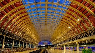 A Walk Around Londons Paddington Railway Station [upl. by Ardiekal]