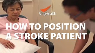 How To Position A Stroke Patient [upl. by Alicirp482]