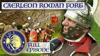 Caerleon Roman Legion Fort In Wales  Time Team [upl. by Neellok]