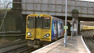 Half an Hour at 216  Birkenhead North Station 1022017  Class 507 508 terminus [upl. by Tiertza521]